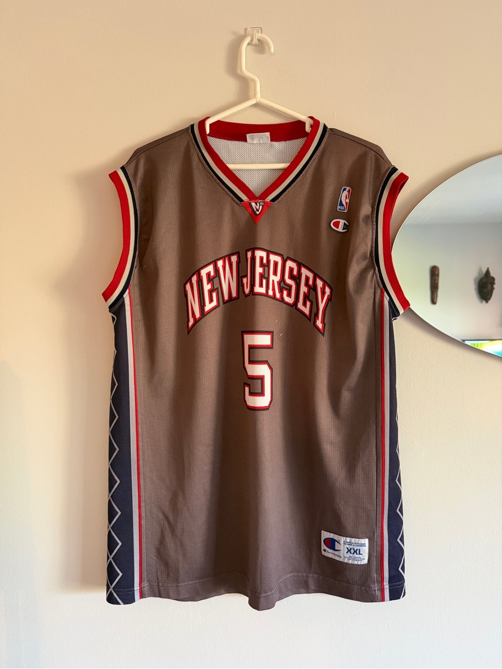 Vintage New Jersey Nets Jason Kidd Jersey